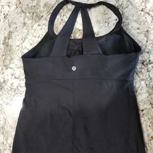 Lululemon Black Tank 10